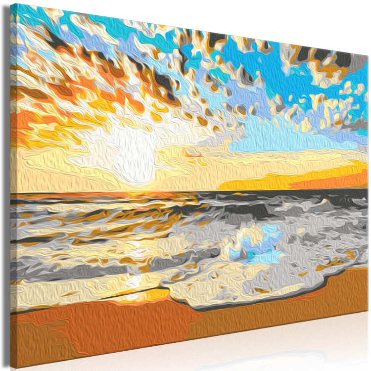 Paint by number Seaside Morning - Calm Sea at Sunrise 150385 additionalImage 5