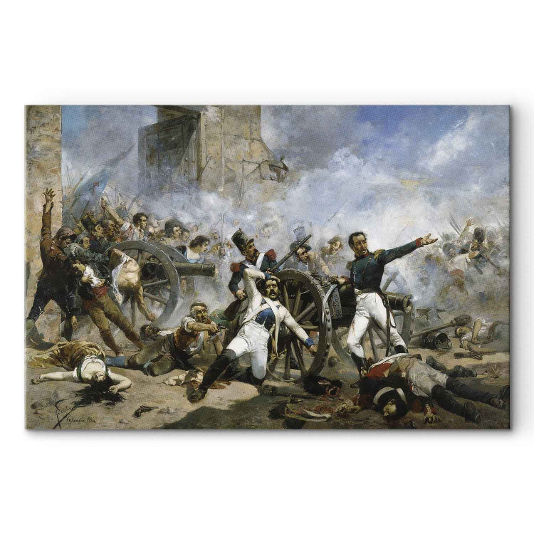 Art Reproduction The death of Pedro Velarde y Santillán during the defence of the Monteleon Artillery Barracks 152185 additionalImage 7