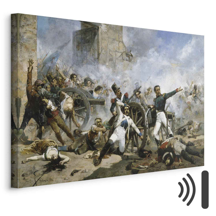 Art Reproduction The death of Pedro Velarde y Santillán during the defence of the Monteleon Artillery Barracks 152185 additionalImage 8