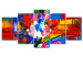 Canvas Print Power of Colours 90085