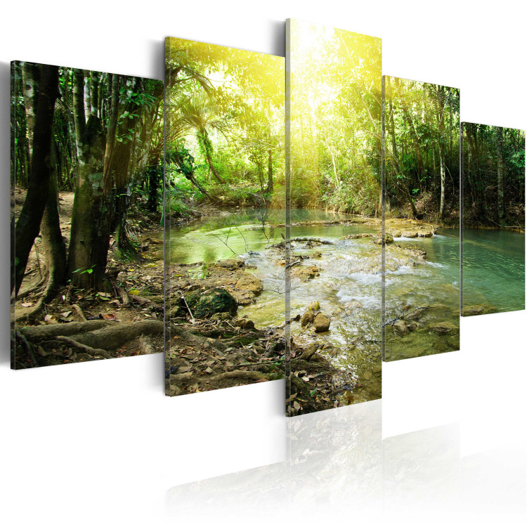 Canvas Print Forest river 90385 additionalImage 2