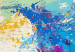 Decorative Pinboard World Map: Colourful Madness [Cork Map] 97485 additionalThumb 6