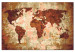 Paint by number World Map (Earth Colours) 107495 additionalThumb 6