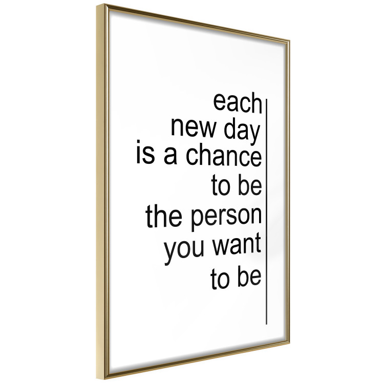 Wall Poster Inspirational Quote - black and white composition with English texts 115295 additionalImage 8