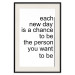 Wall Poster Inspirational Quote - black and white composition with English texts 115295 additionalThumb 19