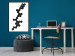 Wall Poster Construction with Cubes - black and white composition in geometric figures 117395 additionalThumb 12