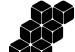 Wall Poster Construction with Cubes - black and white composition in geometric figures 117395 additionalThumb 9