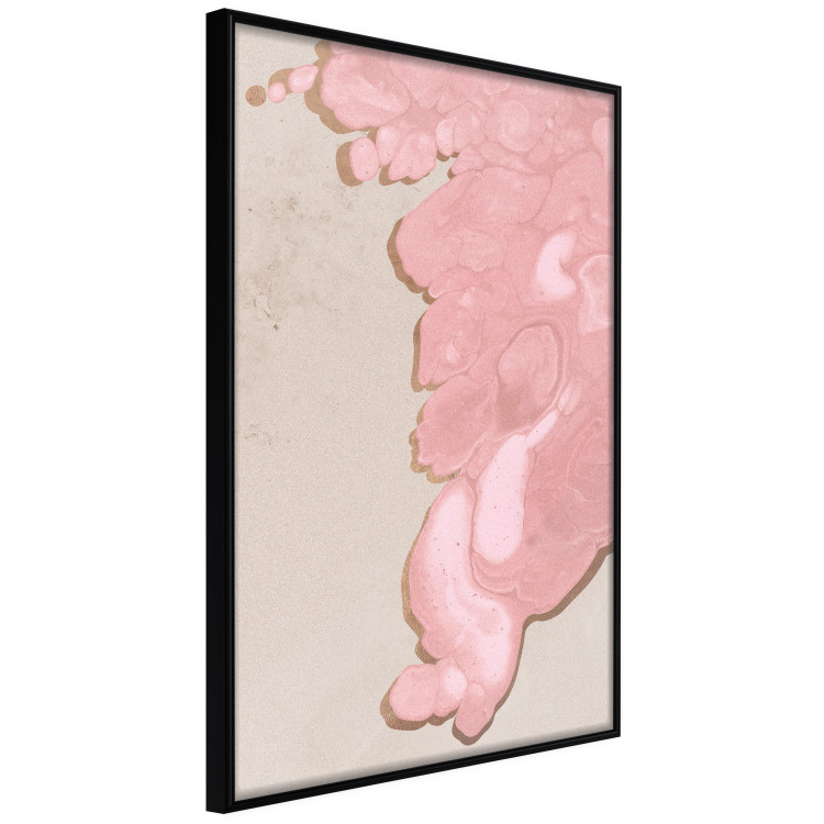 Wall Poster Pastel Tide - artistic abstraction with a pink circular shape 119195 additionalImage 10
