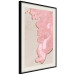 Wall Poster Pastel Tide - artistic abstraction with a pink circular shape 119195 additionalThumb 3