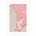 Wall Poster Pastel Tide - artistic abstraction with a pink circular shape 119195 additionalThumb 25