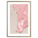 Wall Poster Pastel Tide - artistic abstraction with a pink circular shape 119195 additionalThumb 16