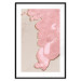 Wall Poster Pastel Tide - artistic abstraction with a pink circular shape 119195 additionalThumb 17