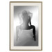 Poster Romantic Dream - black and white sensual composition with a woman 121895 additionalThumb 19