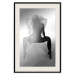 Poster Romantic Dream - black and white sensual composition with a woman 121895 additionalThumb 18