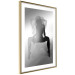 Poster Romantic Dream - black and white sensual composition with a woman 121895 additionalThumb 6