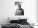 Poster Romantic Dream - black and white sensual composition with a woman 121895 additionalThumb 23