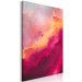 Canvas Print Pink Nebula (1 Part) Vertical 123195 additionalThumb 2