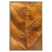 Wall Poster Autumn Leaf - golden texture of a leaf with intricate details 123795 additionalThumb 16