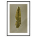 Poster Exotic Leaf - green leaf from a banana tree on a solid background 126195 additionalThumb 15