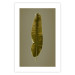 Poster Exotic Leaf - green leaf from a banana tree on a solid background 126195 additionalThumb 19