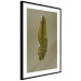 Poster Exotic Leaf - green leaf from a banana tree on a solid background 126195 additionalThumb 11