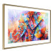 Wall Poster Colors of Africa - abstract multicolored animal in a watercolor motif 127095 additionalThumb 7