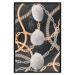 Wall Poster Sea Treasures - abstraction of seashells and metal chains 127395 additionalThumb 16