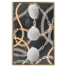 Wall Poster Sea Treasures - abstraction of seashells and metal chains 127395 additionalThumb 21