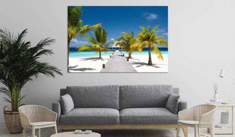 Large canvas print Paradise Maldives [Large Format] 128995 additionalImage 6