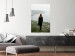 Wall Poster What Now? - landscape of a woman dressed in green against the sea and rocks 130295 additionalThumb 4