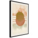 Wall Poster Water Reflections - composition of circles and stripes in an abstract motif 131795 additionalThumb 2