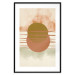 Wall Poster Water Reflections - composition of circles and stripes in an abstract motif 131795 additionalThumb 17