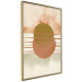 Wall Poster Water Reflections - composition of circles and stripes in an abstract motif 131795 additionalThumb 12