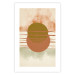 Wall Poster Water Reflections - composition of circles and stripes in an abstract motif 131795 additionalThumb 19