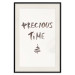 Poster Precious Time - English text and Christmas tree motif 132095 additionalThumb 23