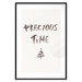 Poster Precious Time - English text and Christmas tree motif 132095 additionalThumb 20