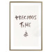 Poster Precious Time - English text and Christmas tree motif 132095 additionalThumb 19