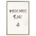 Poster Precious Time - English text and Christmas tree motif 132095 additionalThumb 24