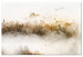 Canvas Print Golden Hills (1-piece) Wide - landscape of misty forest 135095