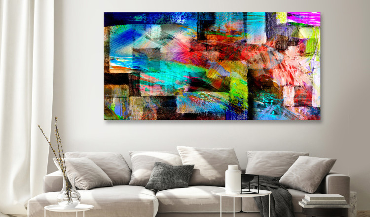 Large canvas print Abstract Maze II [Large Format] 136395 additionalImage 4