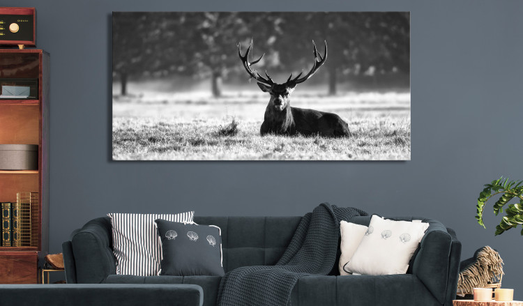 Large canvas print Lying Deer II [Large Format] 137595 additionalImage 6