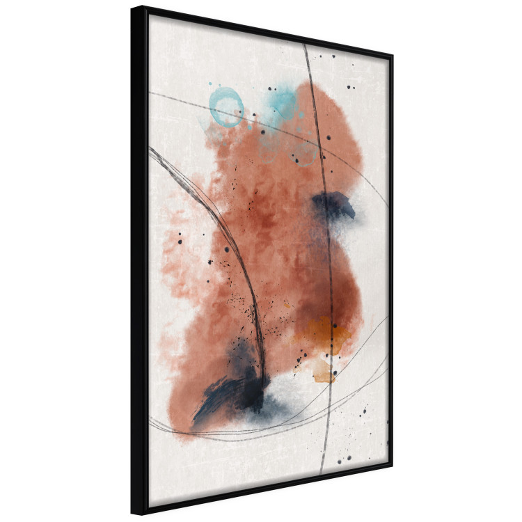 Wall Poster Secret of the Future - artistic watercolor abstraction in blotches 137695 additionalImage 20