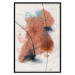 Wall Poster Secret of the Future - artistic watercolor abstraction in blotches 137695 additionalThumb 4
