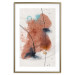 Wall Poster Secret of the Future - artistic watercolor abstraction in blotches 137695 additionalThumb 10
