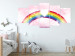 Canvas Sky Full of Love (5-piece) - heart and colorful rainbow for kids 143795 additionalThumb 3