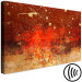 Canvas Print Etude of Color - Abstract Background in Gold and Red Colors 148795 additionalThumb 6