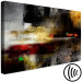Canvas Colorful Abstraction (1-piece) - textured composition with a hint of black 148895 additionalThumb 6