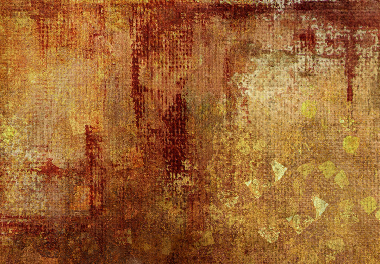 Canvas Autumn Abstraction - Blurry, Gold Crown Tree, Horizontal 149995 additionalImage 4
