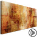 Canvas Autumn Abstraction - Blurry, Gold Crown Tree, Horizontal 149995 additionalThumb 6