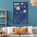 Wall Poster Calendar 2024 - Space Composition on Navy Blue Background 151895 additionalThumb 15